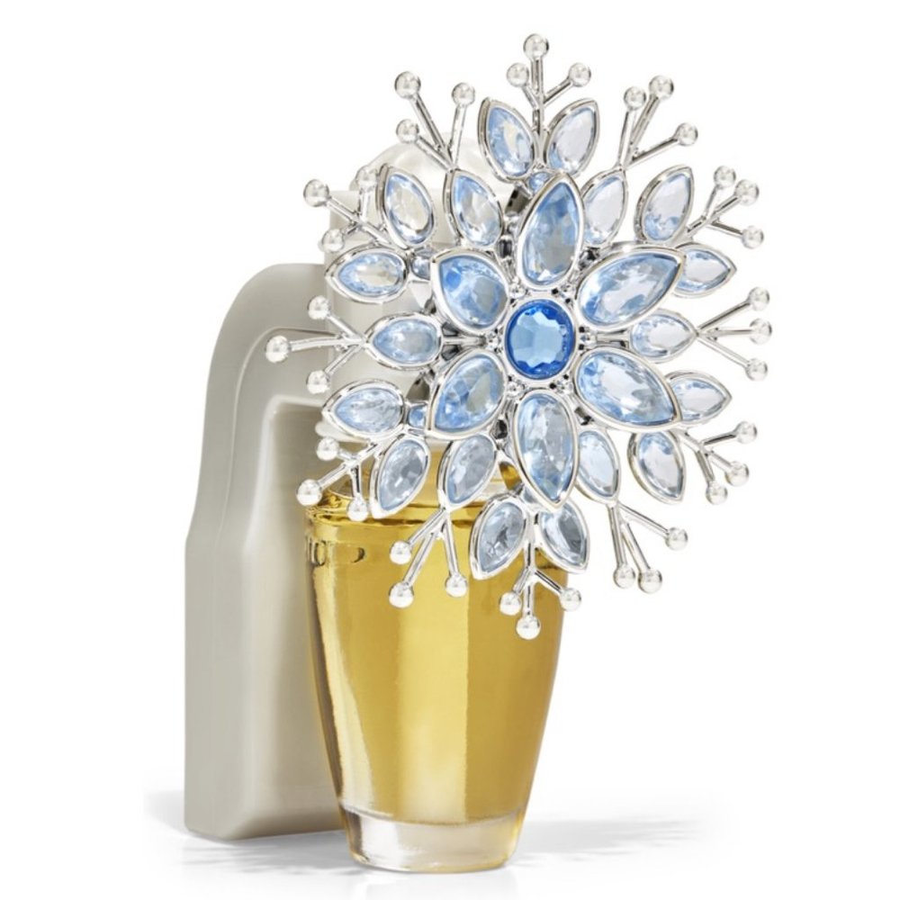 Bath & Body Works Snowflake Adjustable Nightlight Wallflowers Plug-In